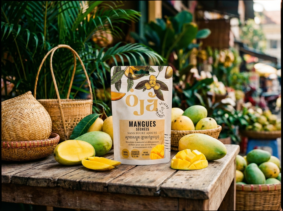 Le parcours du fruit, du Cambodge à votre assiette : transparence et qualité garanties par OJA