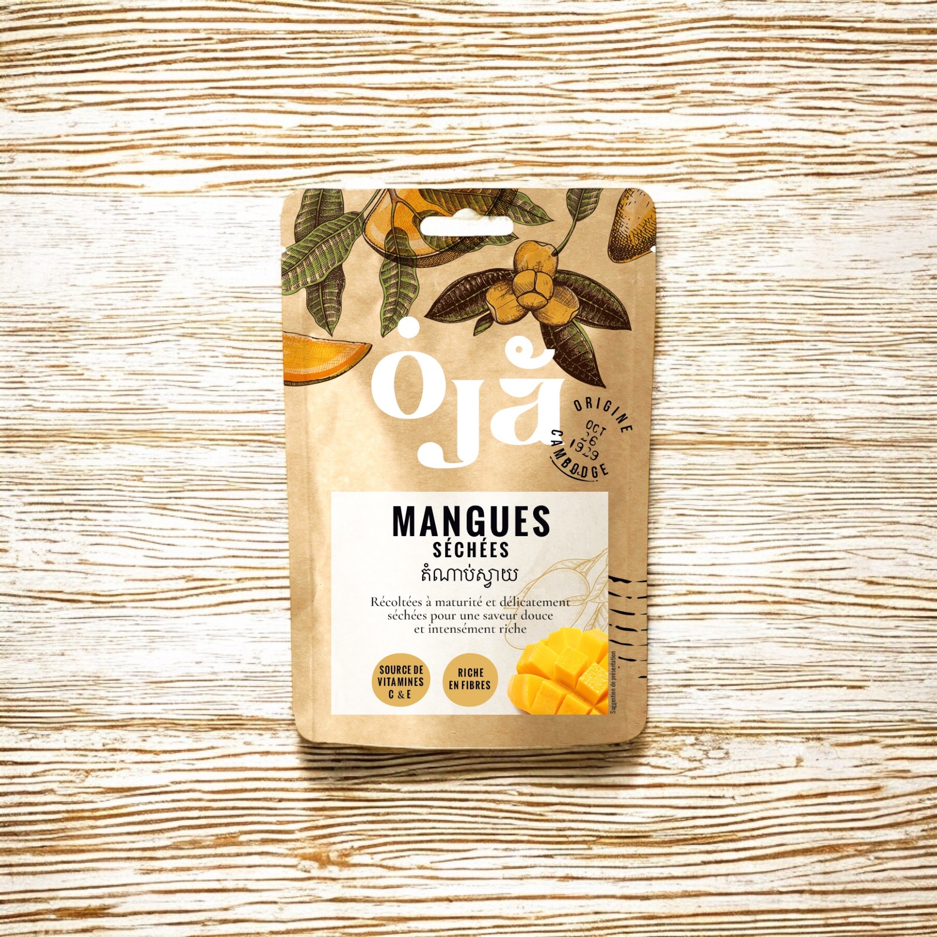 Séchage artisanal à basse température : le secret OJA pour préserver les nutriments et le goût du Cambodge